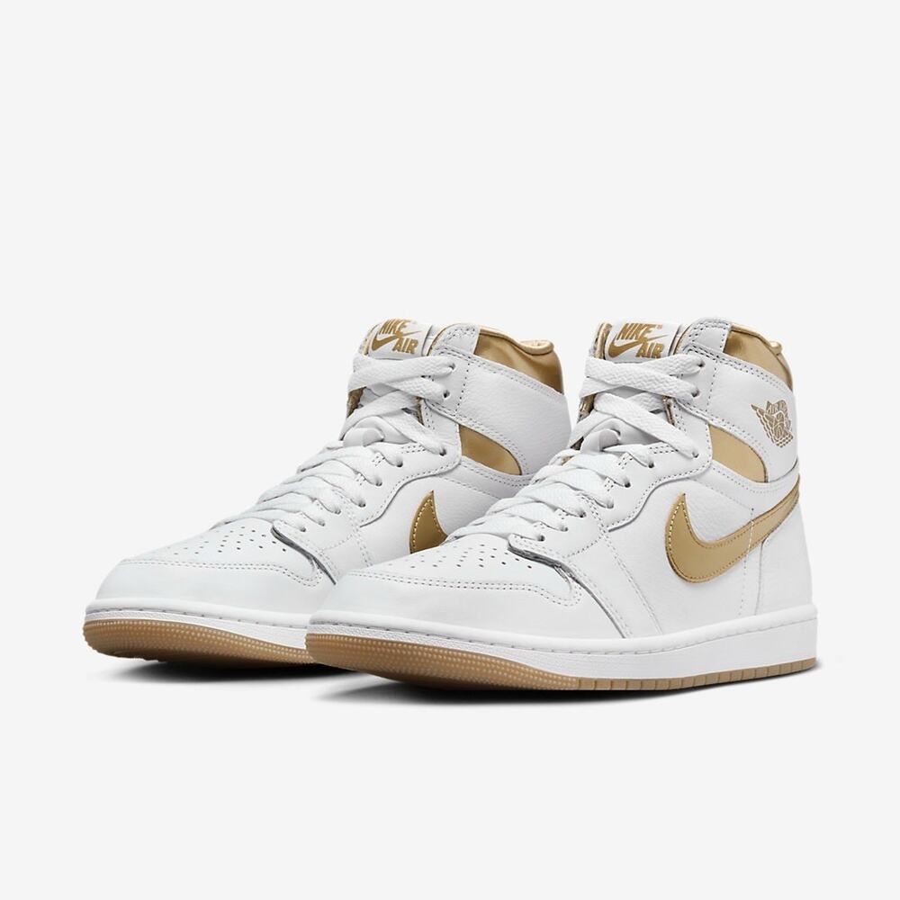 NEW Nike Air Jordan 1 Retro Hi White Gold FD2596-107 Men’s Sz 10.5 (Women’s 12)